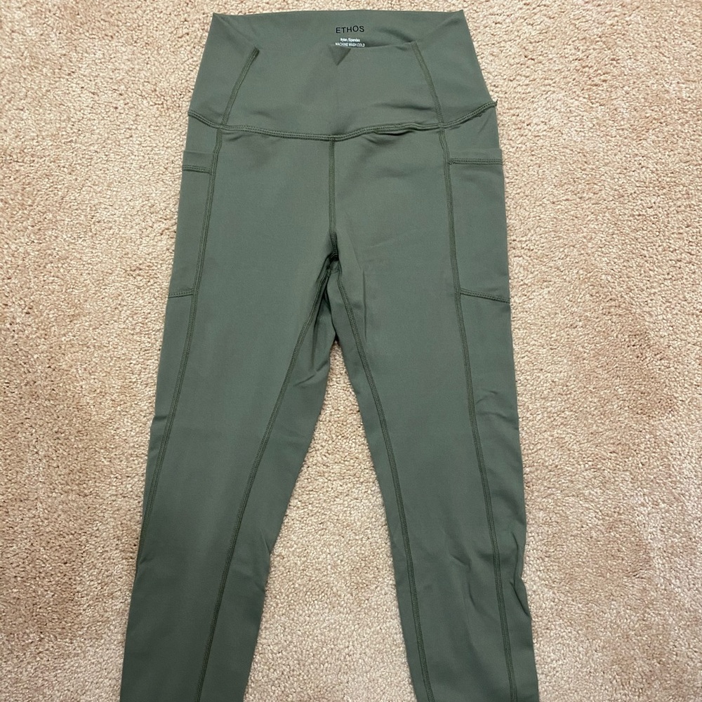 Ethos Olive Leggings